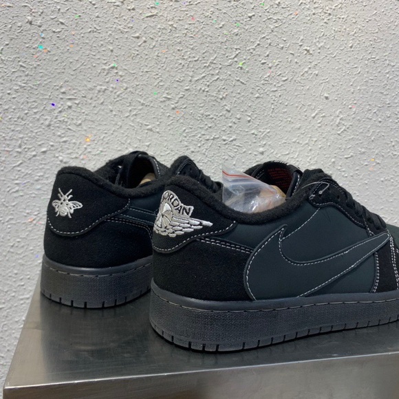 Nike Men's Travis scott lows phantom black - Picture 6 of 10